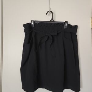 Mondetta Black Performance Luxury Active Skirt